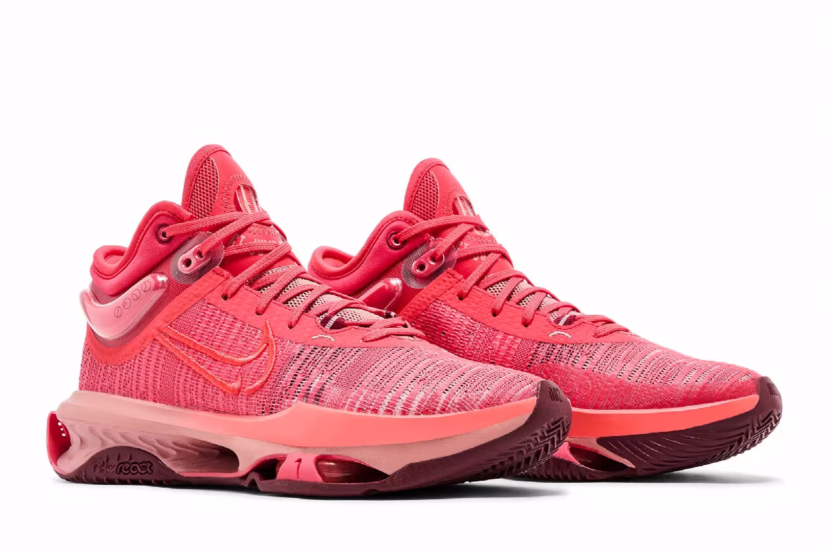 Nike Air Zoom GT Jump 2 Light Fusion Red, view 9