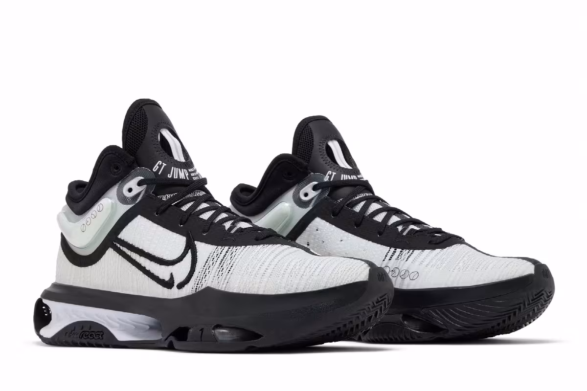 Nike Air Zoom GT Jump 2 TB Promo White Black, view 9