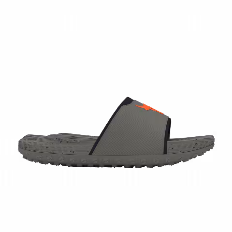 Under Armour Project Rock 3 Slide 'Clay Green Orange'
