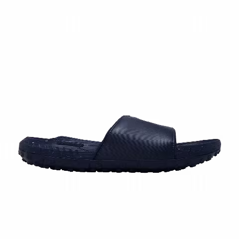 Under Armour Project Rock 3 Slide 'Midnight Navy Flare Orange'