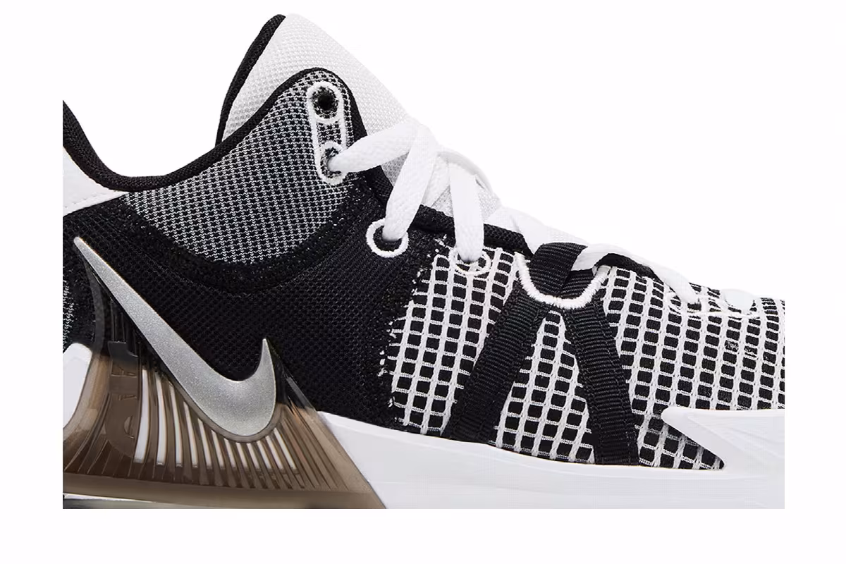 Nike LeBron Witness 7 EP White Black, view 3