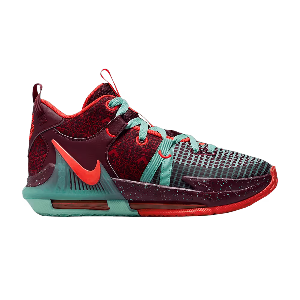 Nike LeBron Witness 7 SE GS Team Red Jade