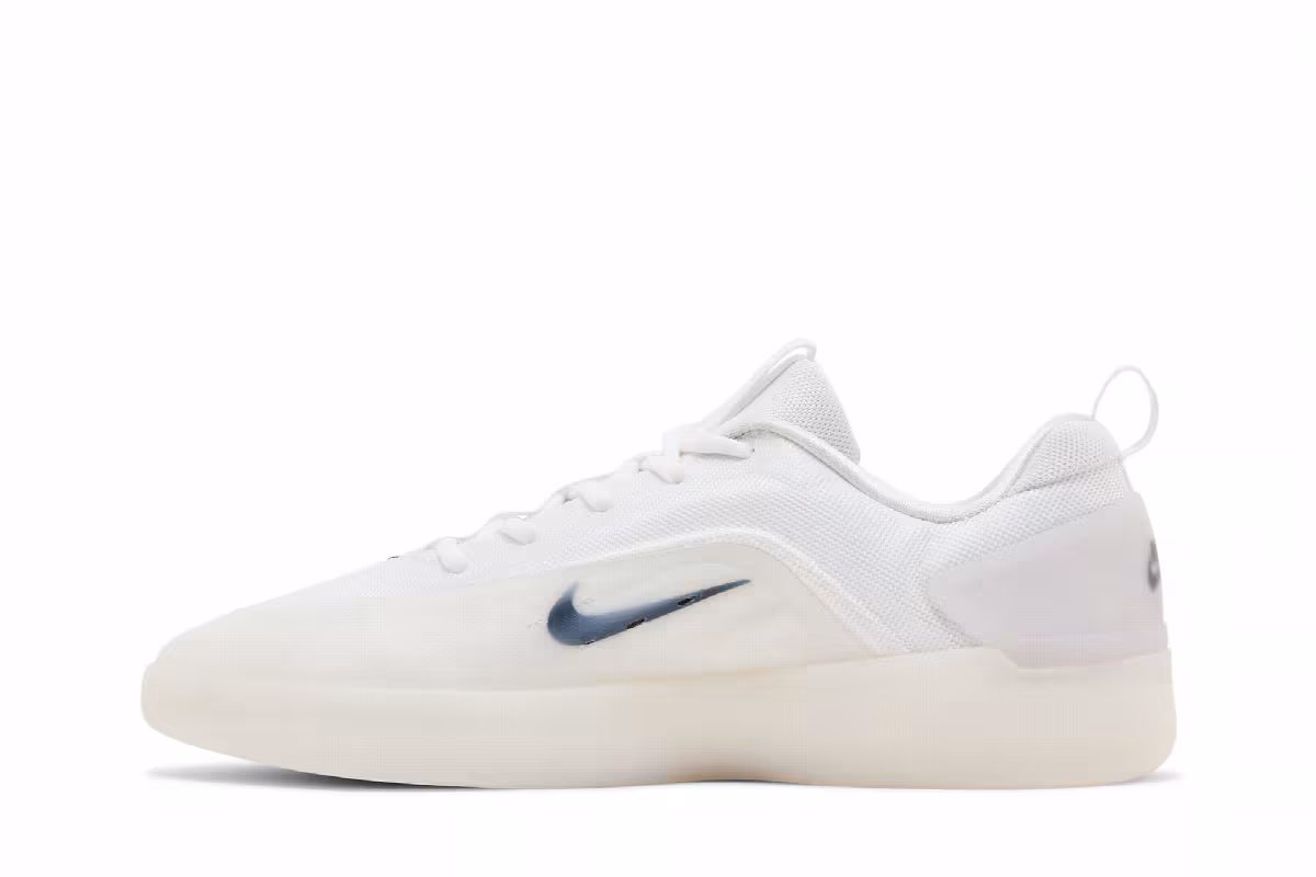 Nike Zoom Nyjah 4 SB White Black, view 4
