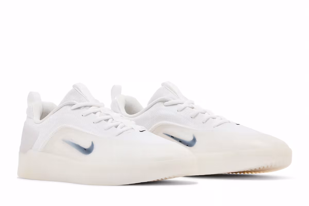 Nike Zoom Nyjah 4 SB White Black, view 9