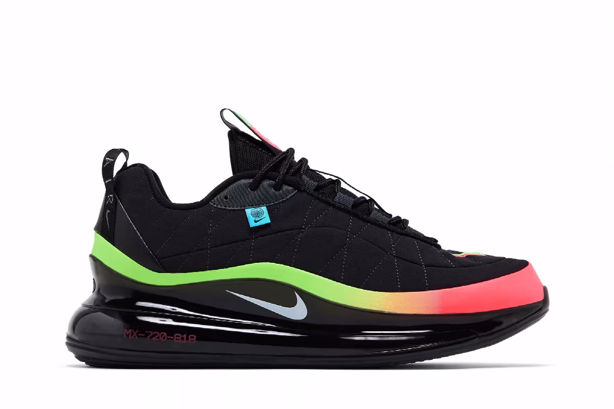 Nike Air MX 720-818 Worldwide Pack - Black, view 2