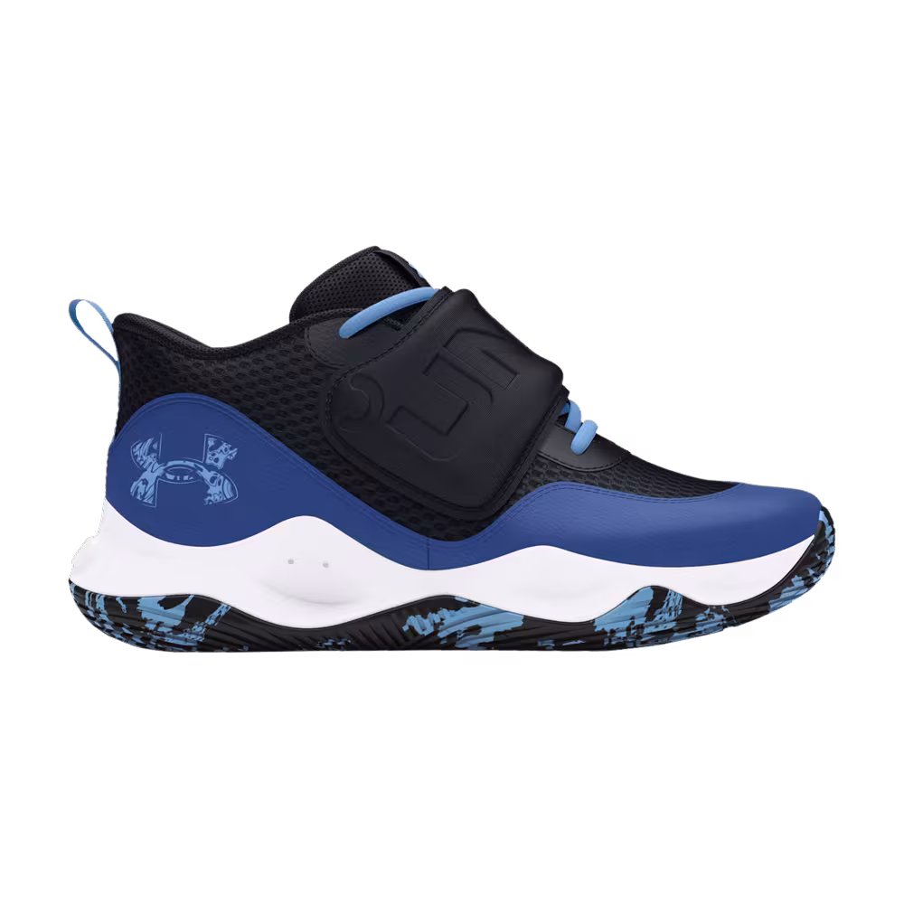 Under Armour Zone BB 2 PS Black Tech Blue