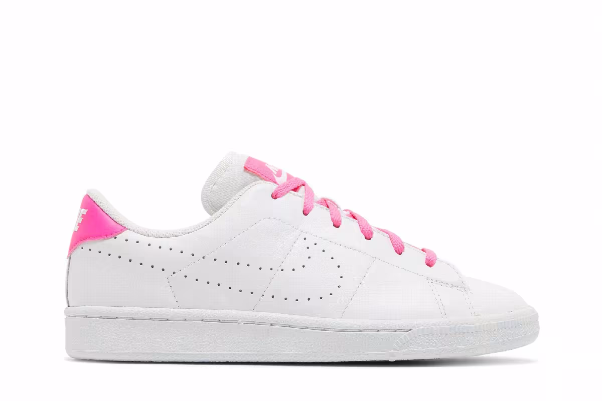 Nike Tennis Classic Premium GS White Pink Blast, view 2