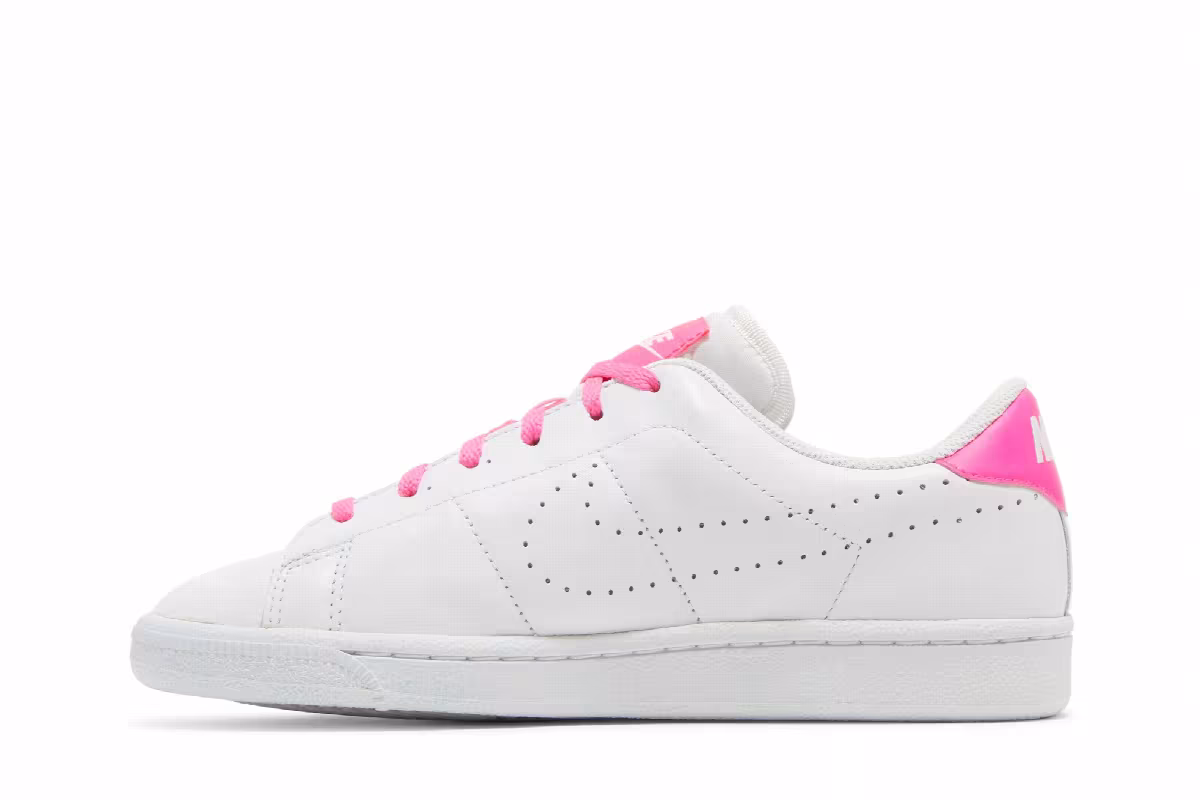Nike Tennis Classic Premium GS White Pink Blast, view 4