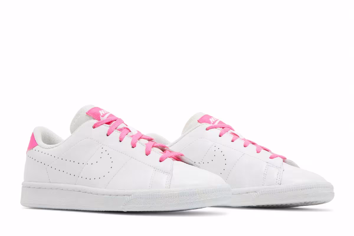 Nike Tennis Classic Premium GS White Pink Blast, view 9