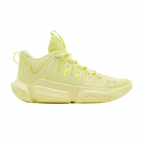Under Armour Wmns Flow Breakthru 4 'Sonic Yellow Metallic Pewter'