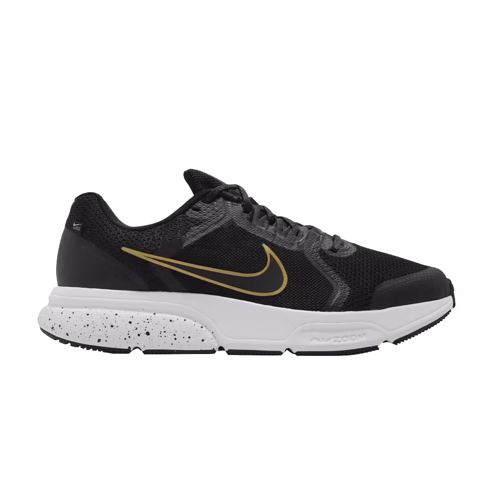 Nike Zoom Span 4 Black Metallic Gold