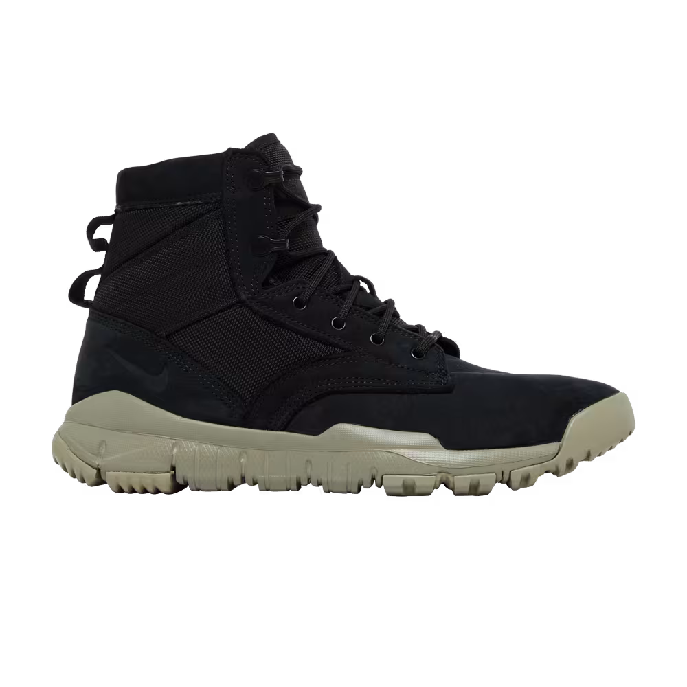 Nike SFB Field 6 Inch Leather Boot Black Light Taupe