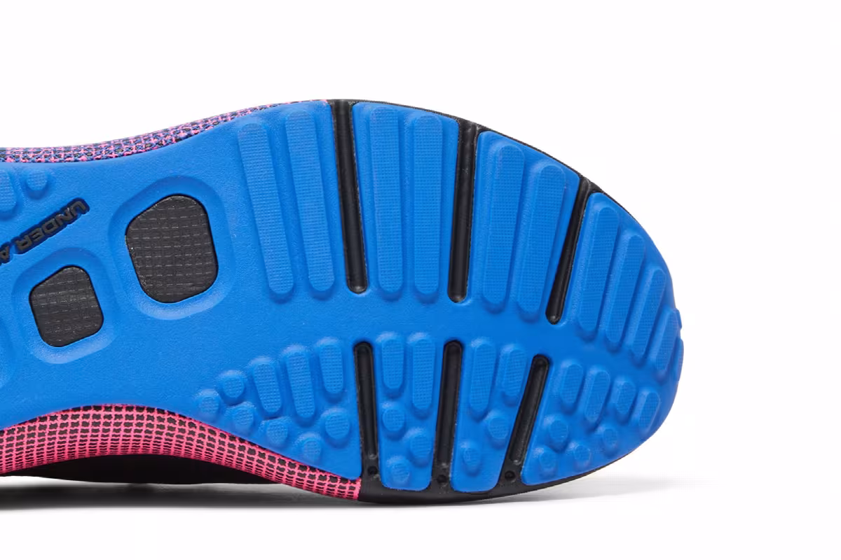 Under Armour HOVR Phantom 3 Black Blue Pink, view 6