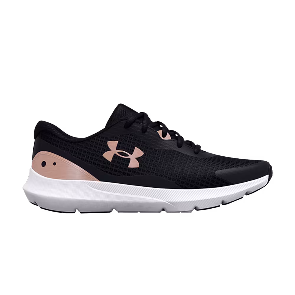 Under Armour Women's Surge 3 Black White