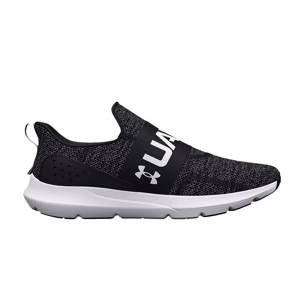 Under Armour Surge 3 Slip Black White