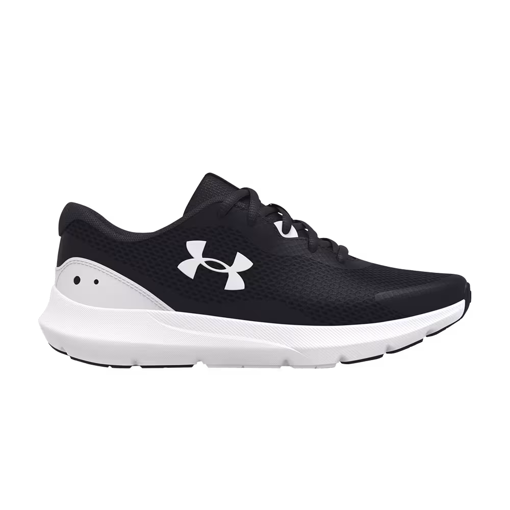 Under Armour Surge 3 GS Black White