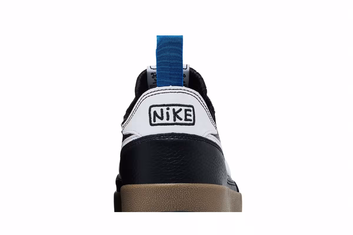 Tom Sachs x Women's NikeCraft General Purpose Shoe Black White Team Royal, view 8