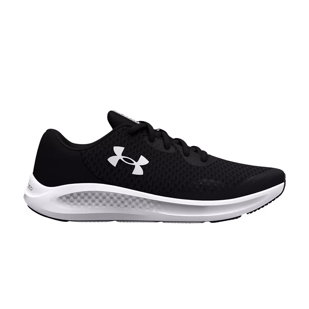 Under Armour Charged Pursuit 3 GS Black White