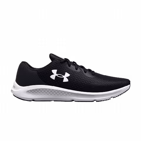Under Armour Charged Pursuit 3 4E Wide 'Black White'