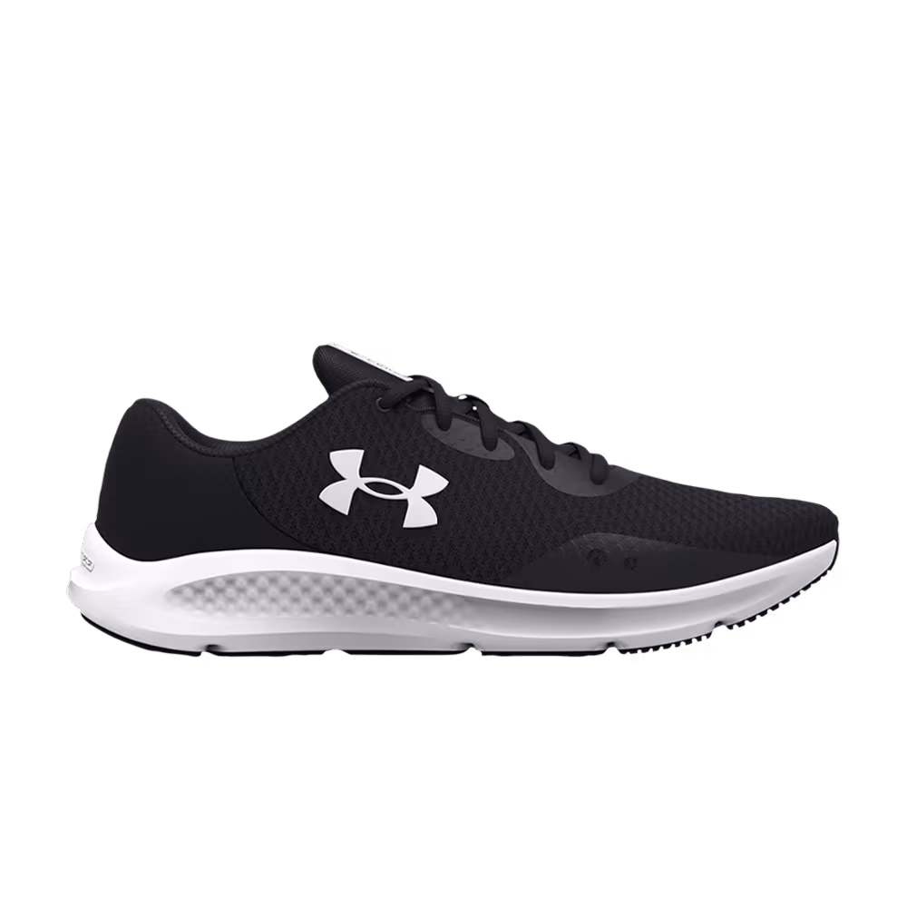 Under Armour Women's Charged Pursuit 3 Black White