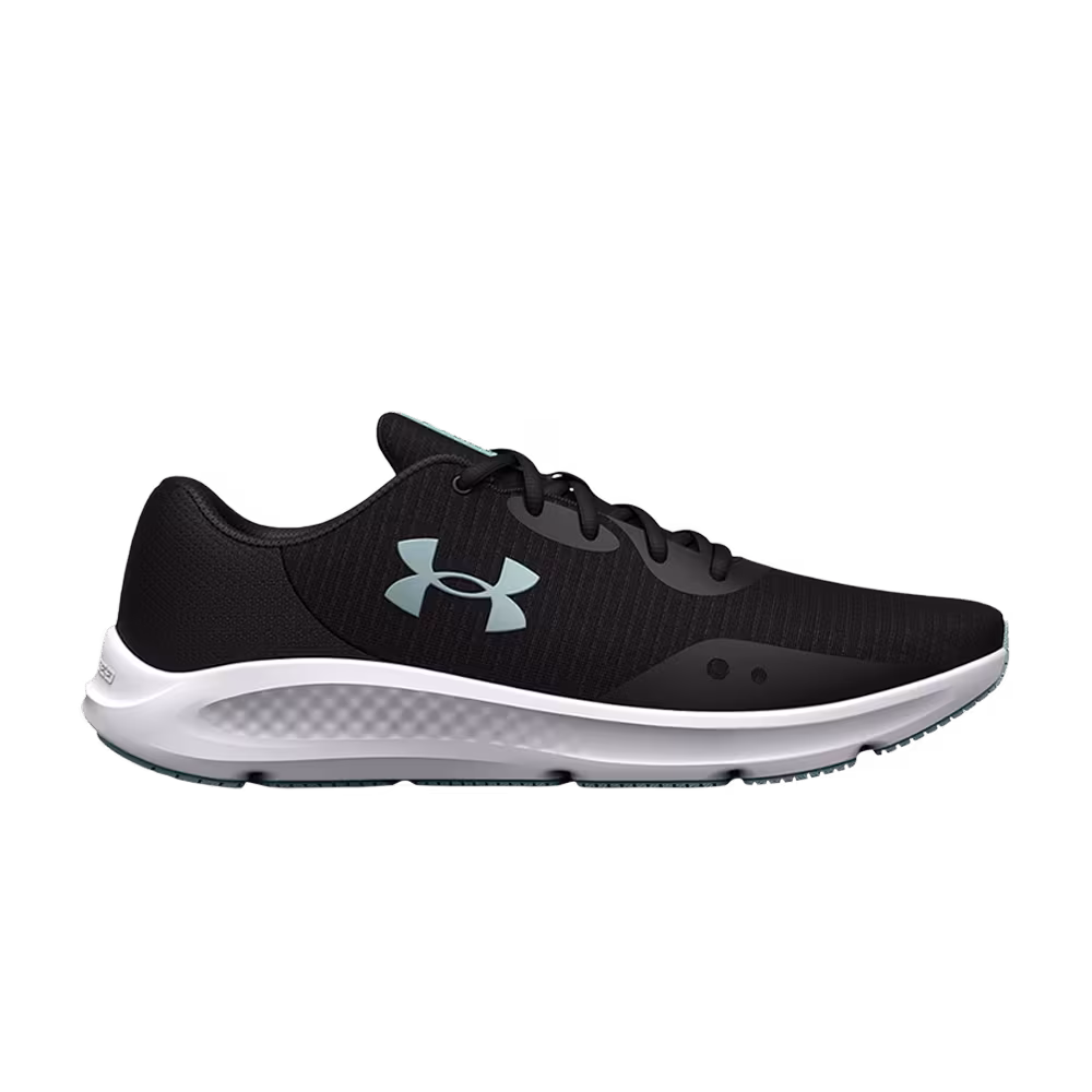 Under Armour Women's Charged Pursuit 3 Tech Black Fuse Teal
