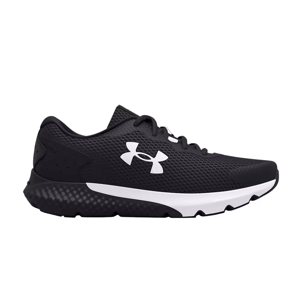 Under Armour Charged Rogue 3 GS Black White