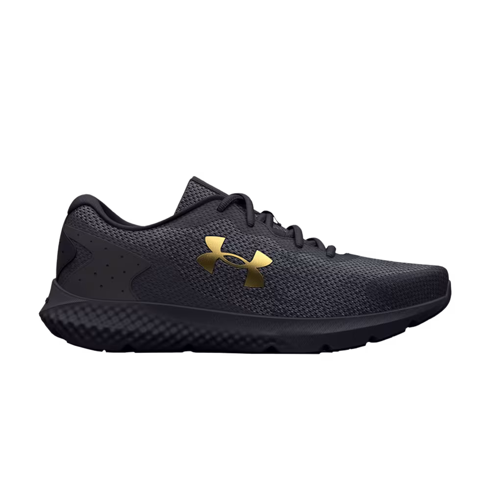 Under Armour Charged Rogue 3 Black Metallic Gold