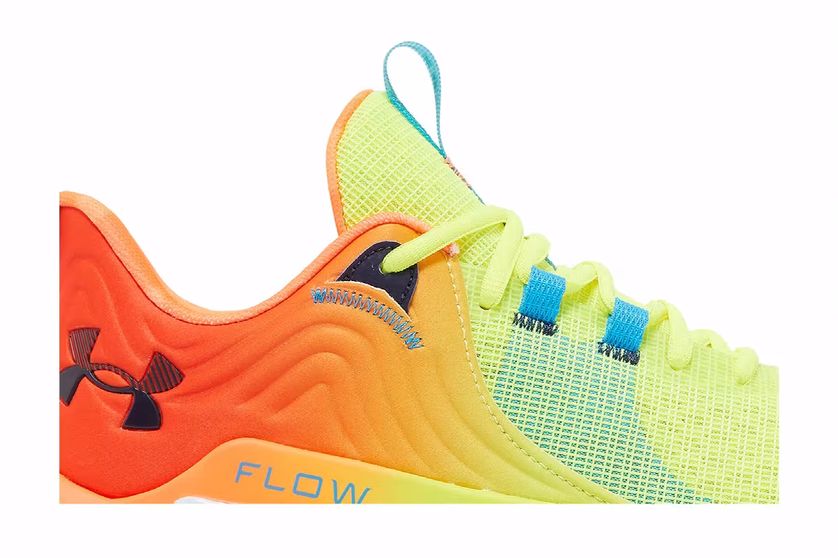 Under Armour Flow FUTR X 2 E24 Panic Orange Yellow Ray, view 3