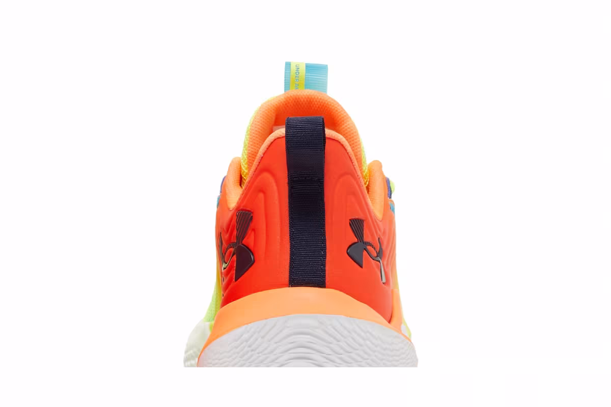 Under Armour Flow FUTR X 2 E24 Panic Orange Yellow Ray, view 8