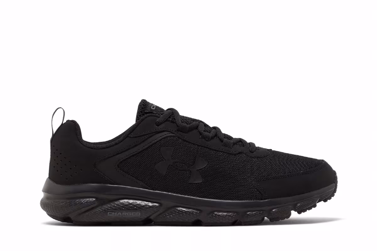 Under Armour Charged Assert 9 Black, view 2