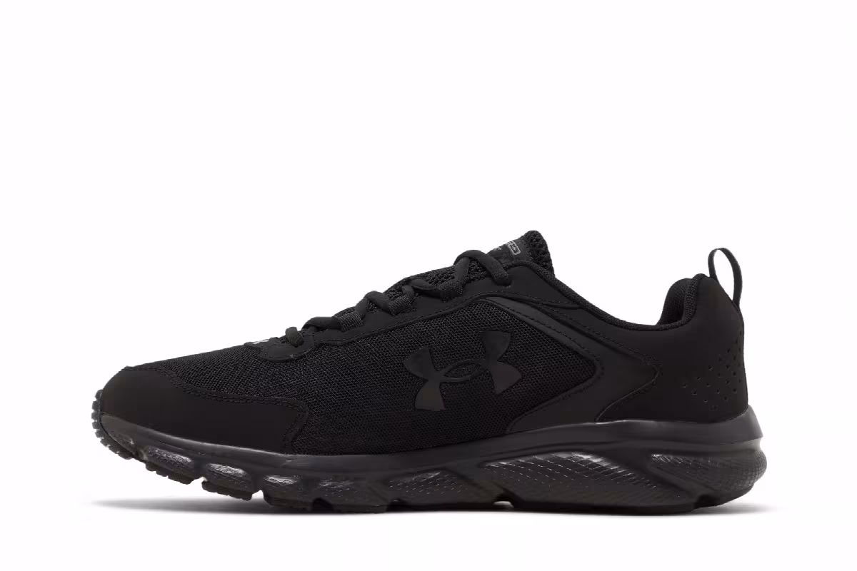 Under Armour Charged Assert 9 Black, view 4