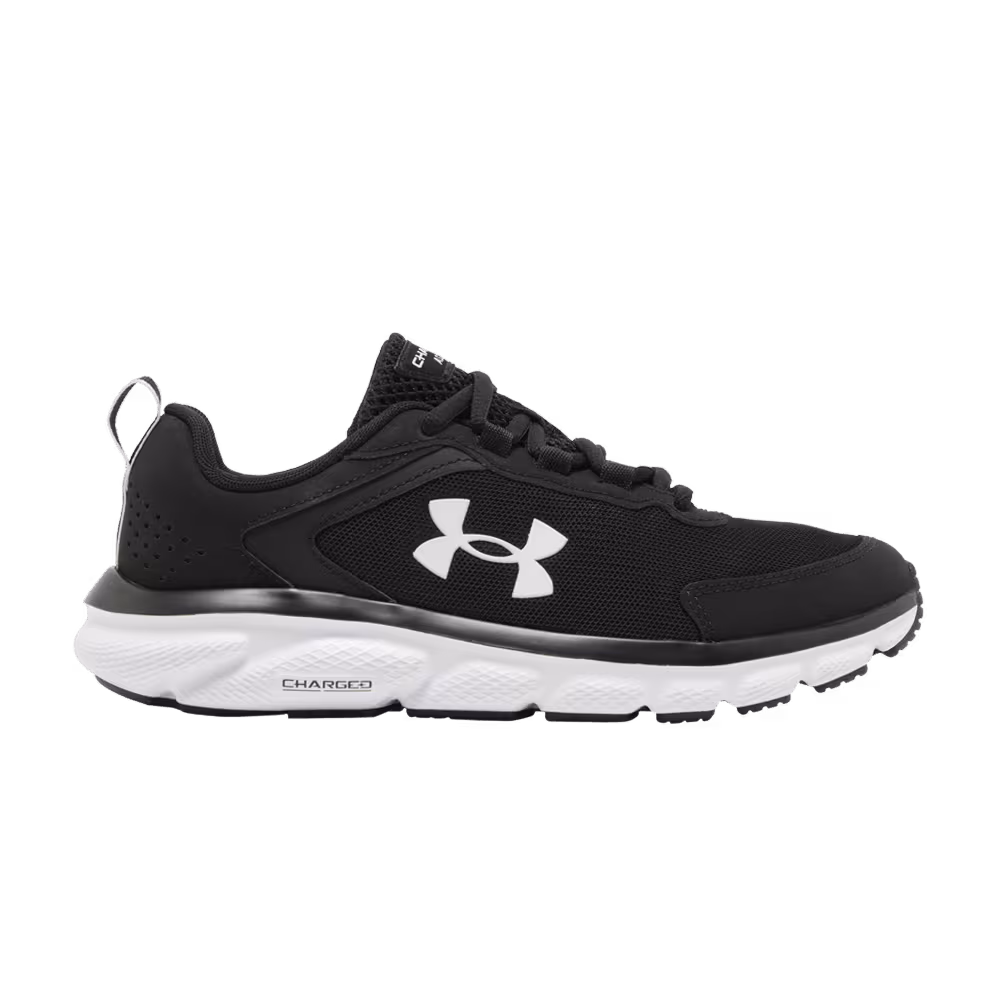Under Armour Women's Charged Assert 9 Black White