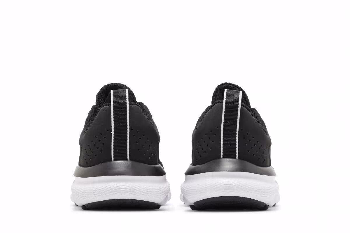 Under Armour Women's Charged Assert 9 Black White, view 7