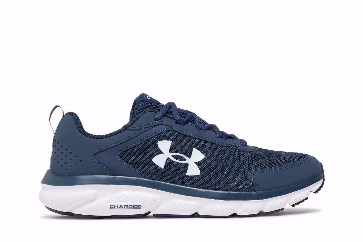 Under Armour Charged Assert 9 Academy White, view 2