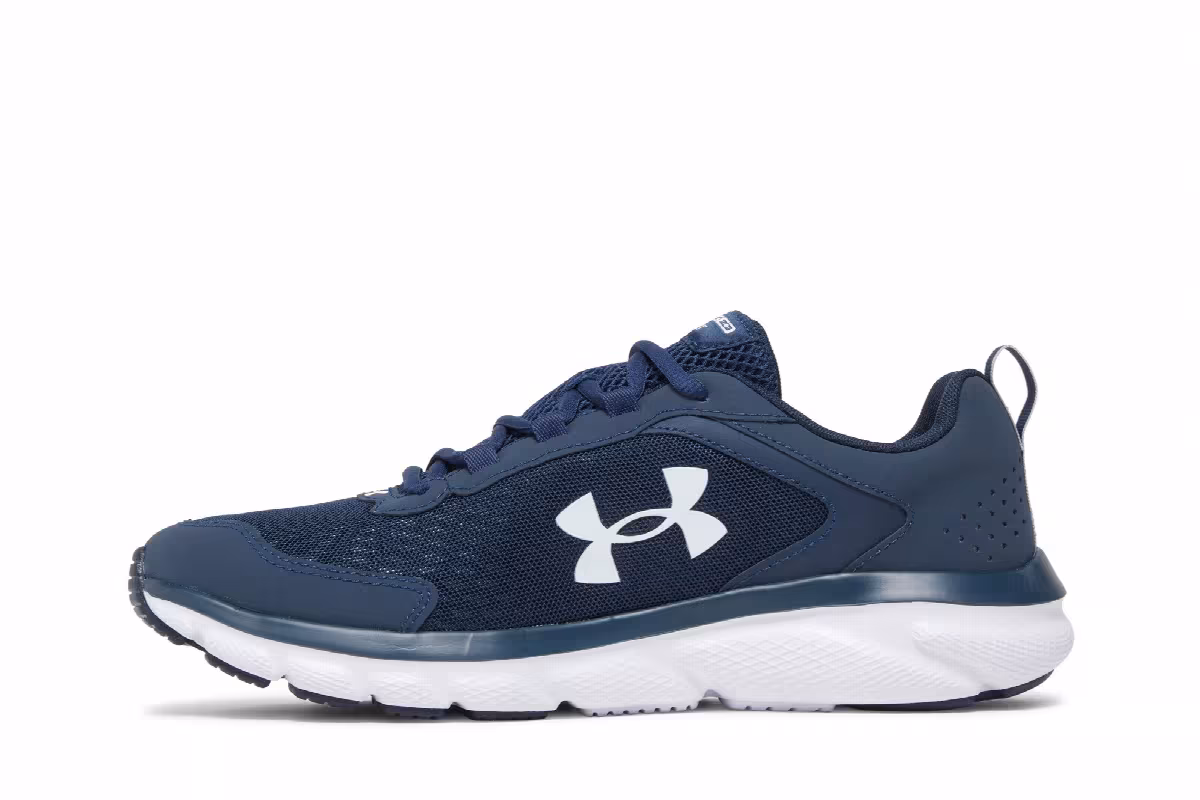 Under Armour Charged Assert 9 Academy White, view 4
