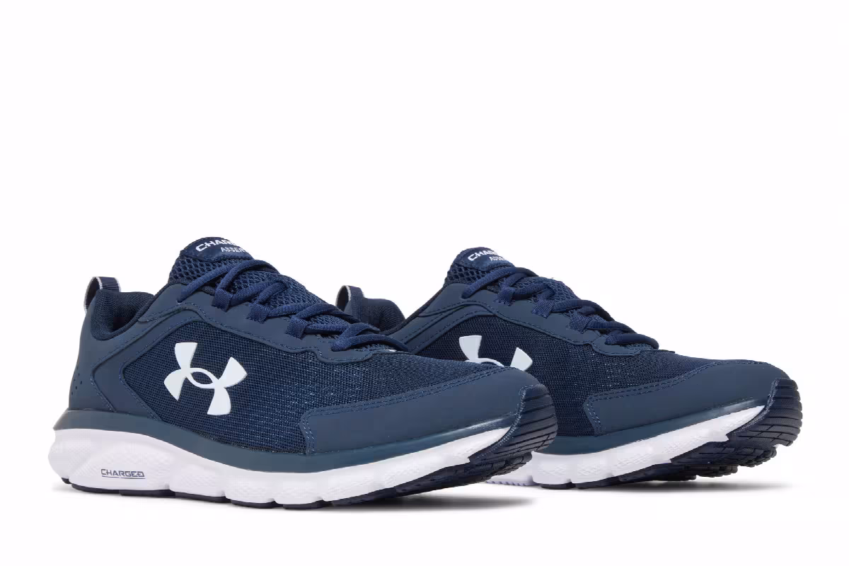 Under Armour Charged Assert 9 Academy White, view 9