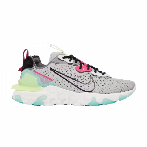 Nike Wmns React Vision 'Wolf Grey Pink Prime'