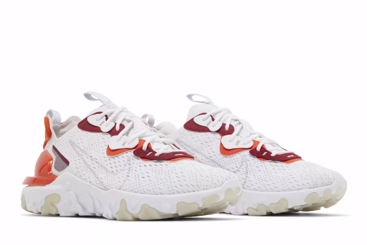 Nike React Vision White Team Red, view 9