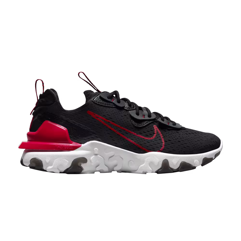 Nike React Vision Black University Red