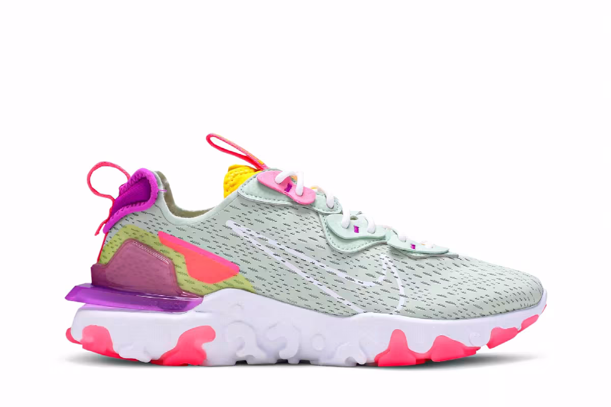 Nike Women's React Vision Pistachio Frost, view 2