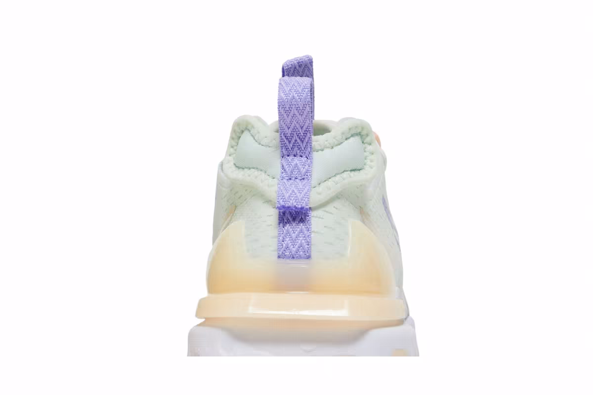 Nike Women's React Vision Barely Green Purple Pulse, view 8