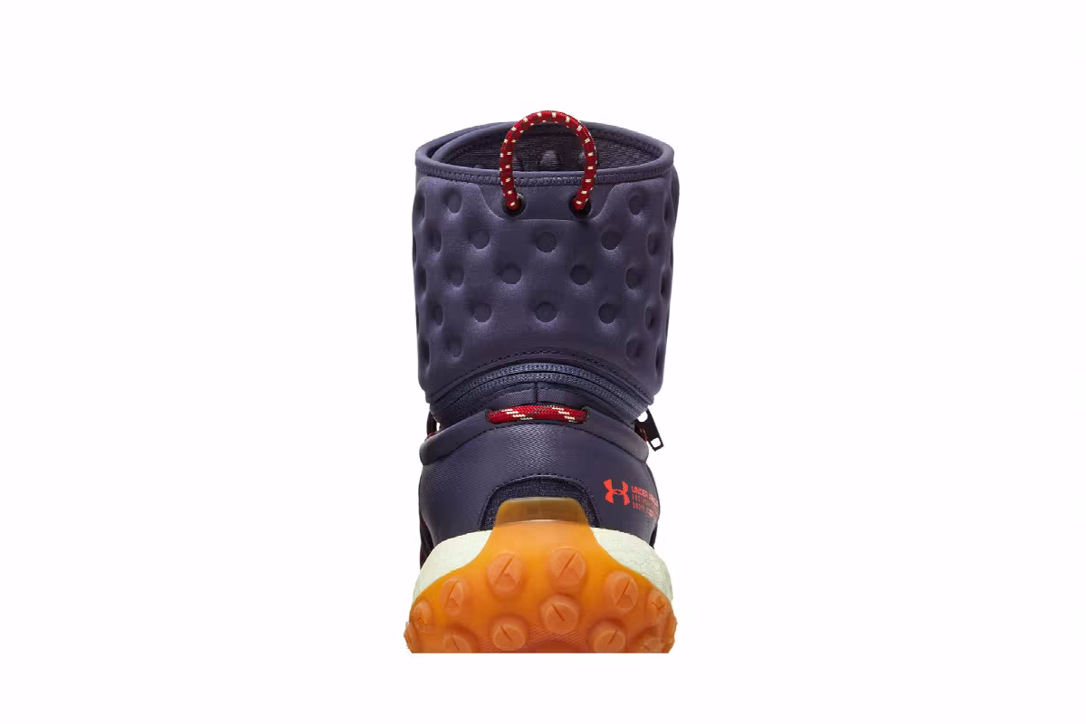 Under Armour HOVR Summit Fat Tire Cuff Tempered Steel Phosphor Green, view 8