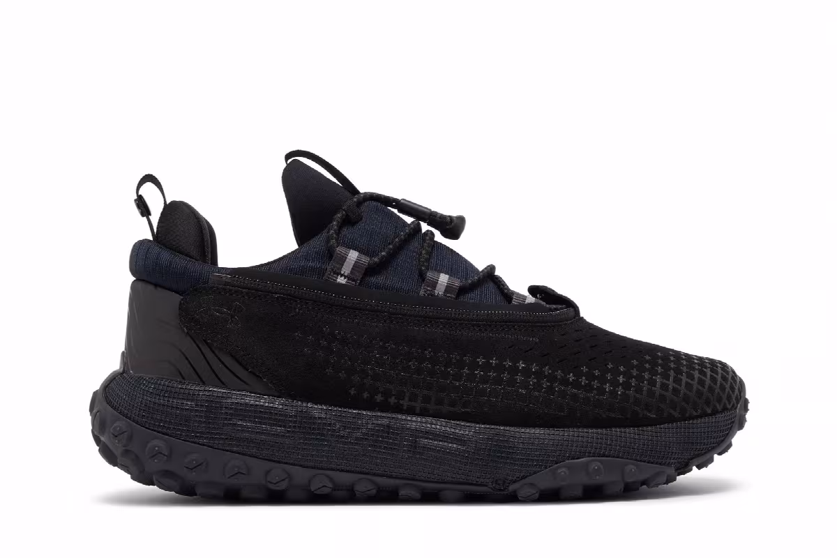 Under Armour HOVR Summit Fat Tire Delta Triple Black, view 2