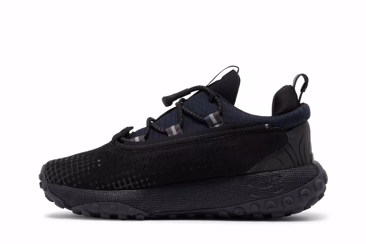 Under Armour HOVR Summit Fat Tire Delta Triple Black, view 4