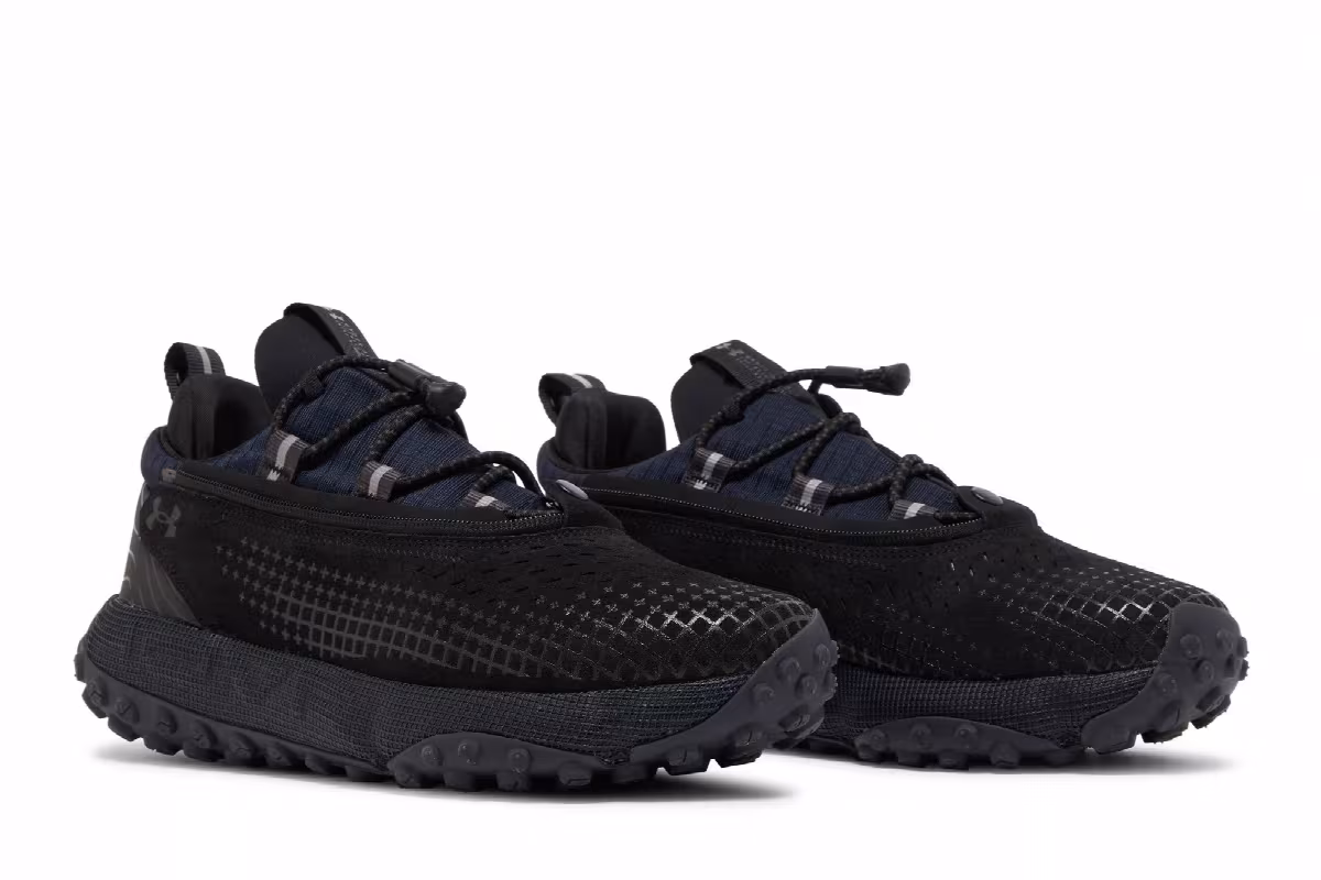Under Armour HOVR Summit Fat Tire Delta Triple Black, view 9