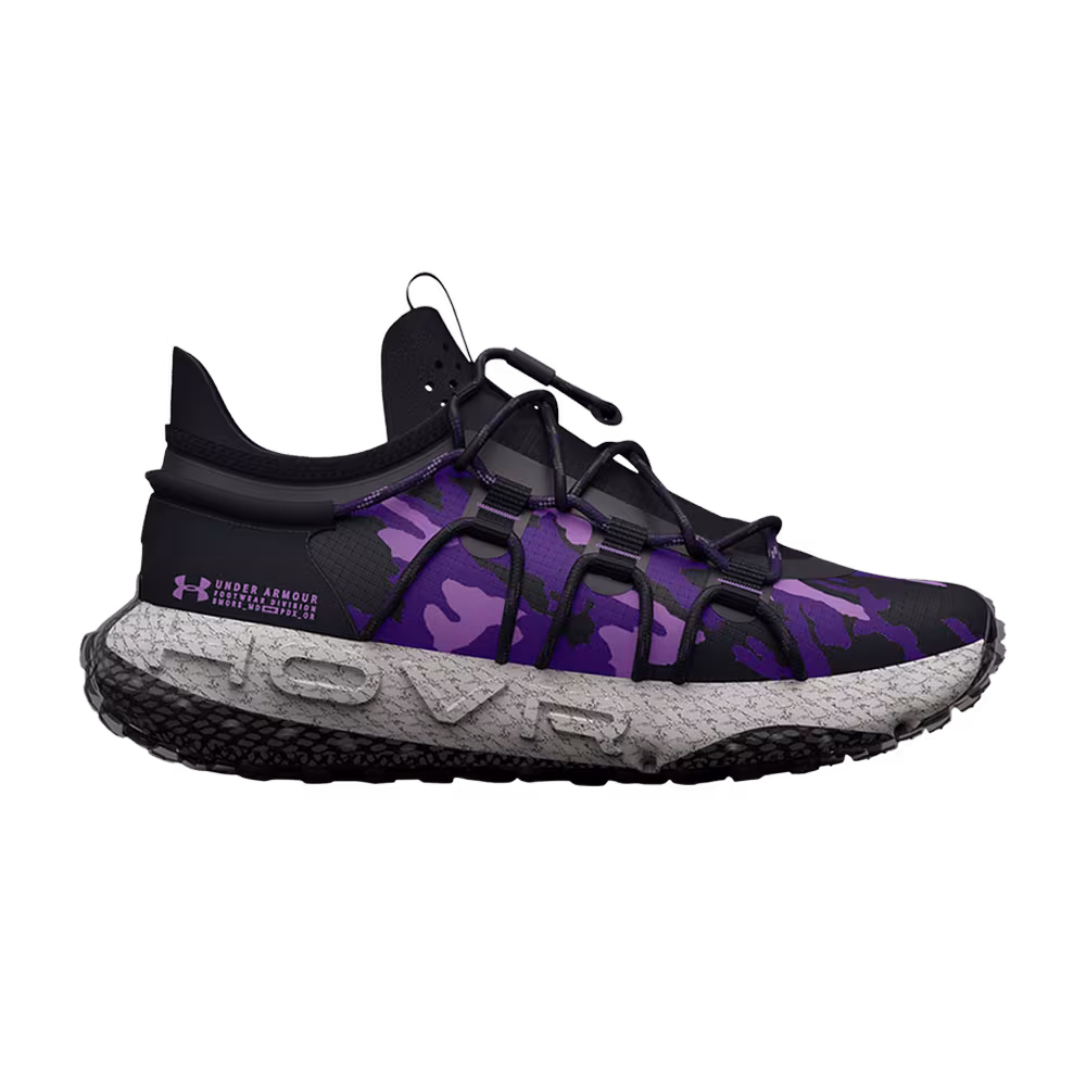 Under Armour HOVR Summit Fat Tire Black Purple Camo