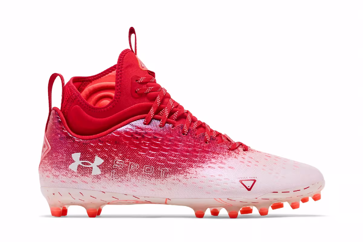Under Armour Spotlight Lux MC 2.0 Red White, view 2