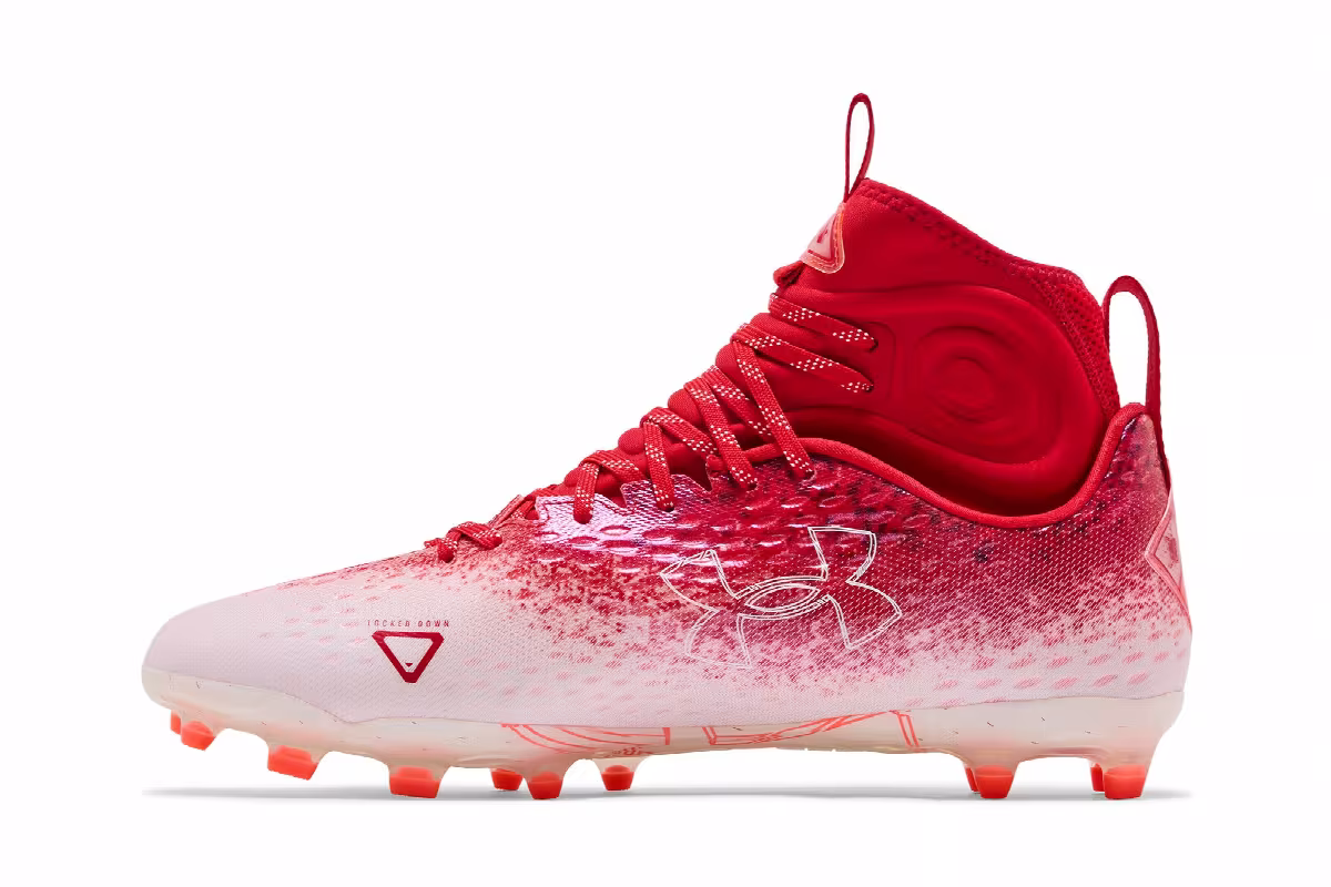Under Armour Spotlight Lux MC 2.0 Red White, view 4