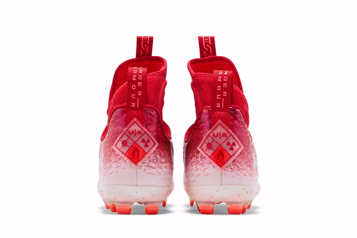 Under Armour Spotlight Lux MC 2.0 Red White, view 7