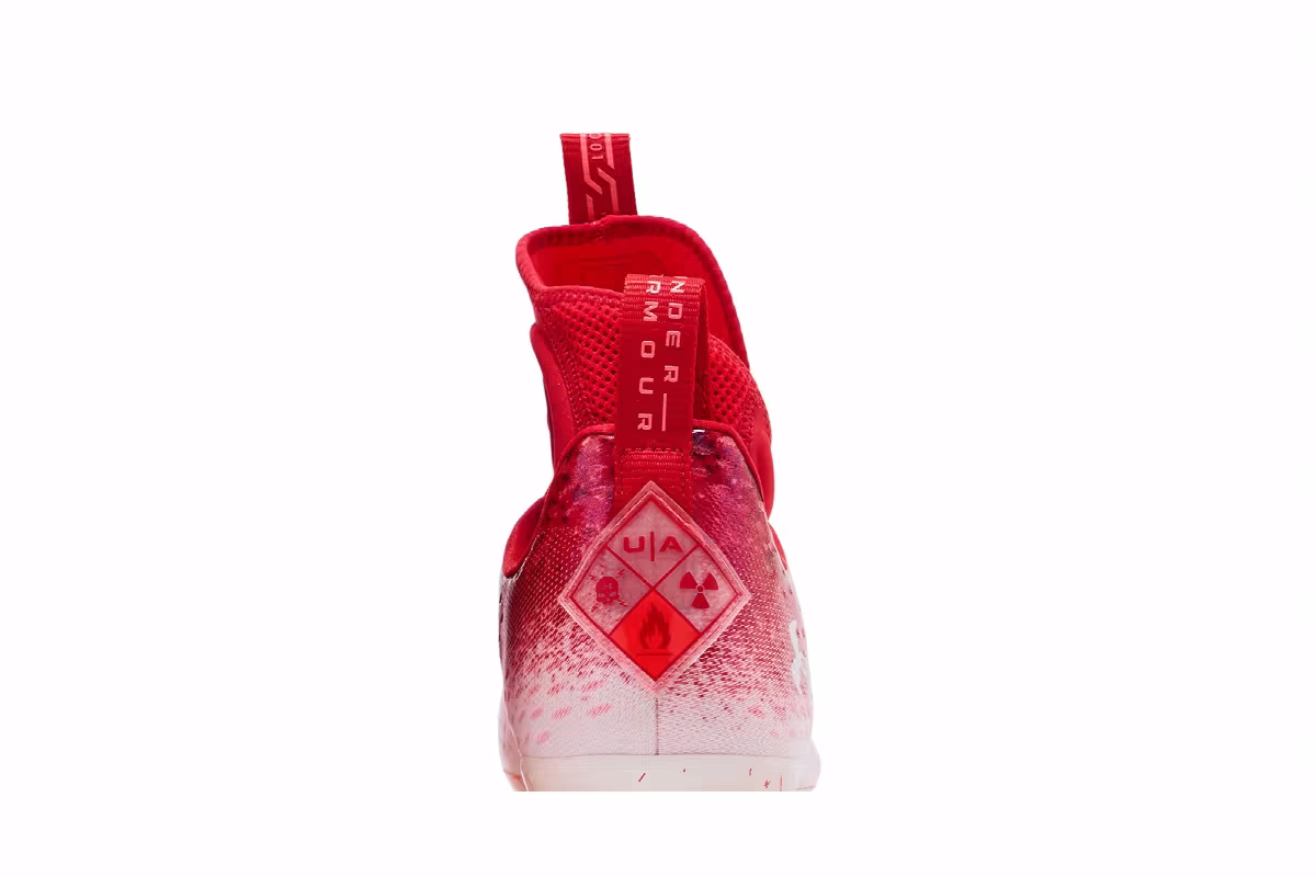 Under Armour Spotlight Lux MC 2.0 Red White, view 8